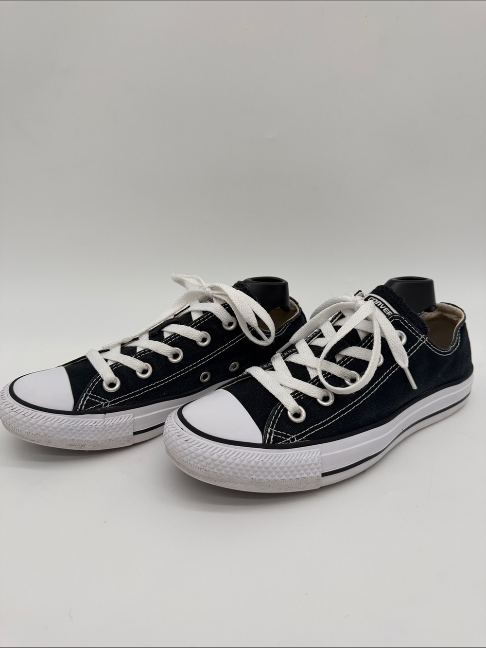 Converse Chuck Taylor All Star Black Unisex Womens Size 6 / Mens Size 4 Low Rise - Picture 8 of 16